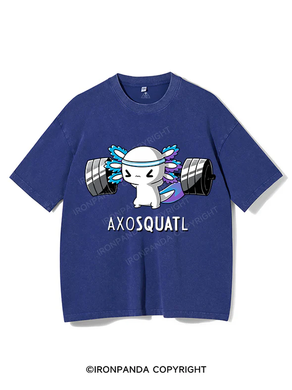 AXOSQUATL Washed Gym Shirt