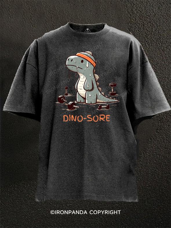 T- Rex - Dino-Sore Washed Gym Shirt