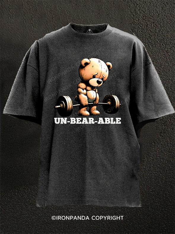 un-bear-able Washed Gym Shirt